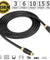 Braided Toslink Digital Fiber Optic Optical Audio Cable SPDIF Dolby DTS