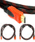 2 PACK Braided HDMI CABLE 2.0 HDTV Laptop PC DVD PS4 1080p 1920p 4.4FT