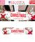 Large 6ft Merry Christmas Banner Sign Santa Claus Xmas Outdoor Garden Decoration