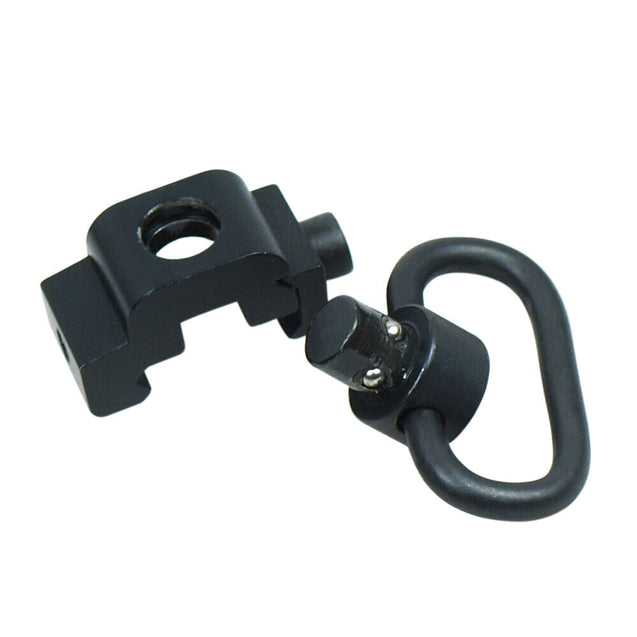 2 PC Quick Release Detach QD Sling Swivel Attachment with Picatinny Rail Mount