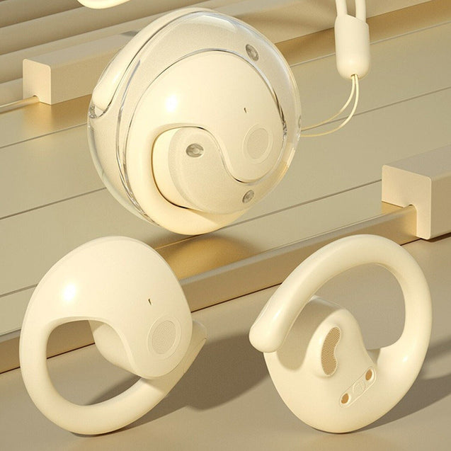 Wireless Headphones Bluetooth 5.4 Stereo Ear Hook Headset TWS Earphones Earbuds