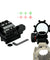 Tactical Holographic 4 Reticles Projected Red Green Dot Reflex Sight 20mm Rail