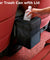 Car Trash Can with Lid Garbage Bag for Vehicle Portable Leak Water Proof Black 