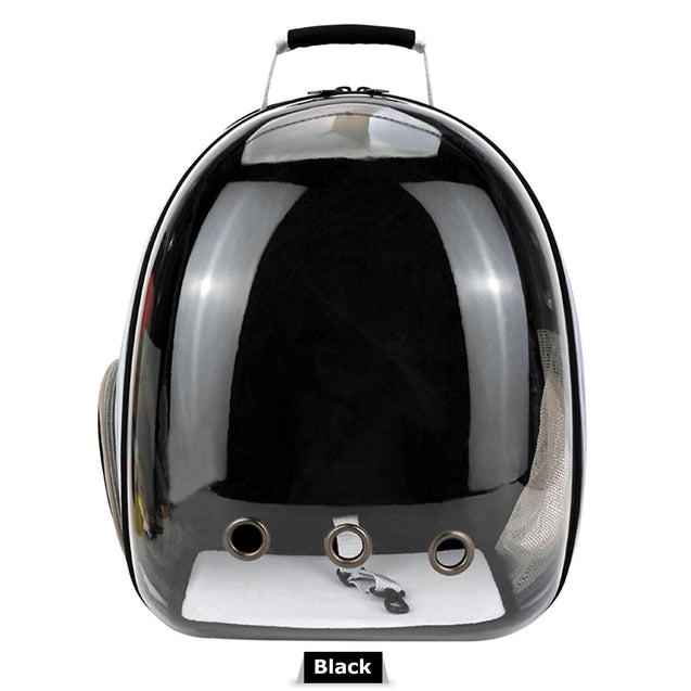 Pet Portable Carrier Backpack Space Capsule Travel Dog Cat Bag Transparent US