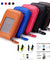 Genuine Leather Men Women Wallet Credit Card Holder RFID Blocking Zipper Pocket