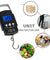 LCD Electronic Fishing Scale Portable Digital Luggage Weight Hanging Hook 50KG