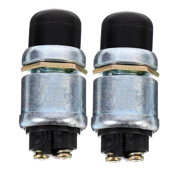 2 PCS 12 Volt DC Heavy-Duty Momentary Push-Button 50 Amp Starter Switch