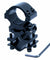1" Scope Ring Picatinny Weaver Rail Laser Flashlight Mount with Barrel Adapter