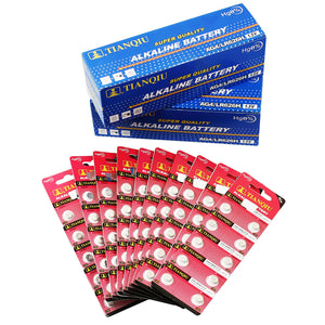 500 PCS LR66 AG4 377 LR626 1.5V 0% Hg Alkaline Battery for Watch Hearing Aid