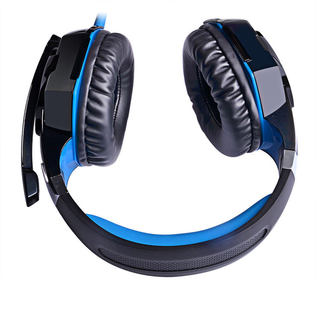 3.5mm Gaming Headset MIC LED Headphones Surround for PS4 Xbox One X 360 E PC