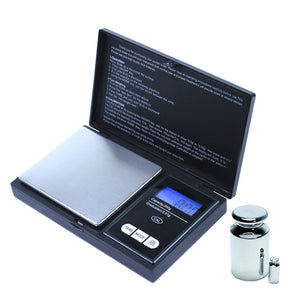 200g x 0.01g Digital Pocket Scale Precision Jewelry Scale / Calibration Weights