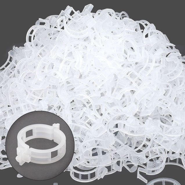 250 PCS Tomato Clips 23 mm Trellis Support Vegetable Garden Plant Binder