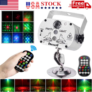 240 Pattern Projector LED RGB Stage Light DJ Disco KTV Show Party Lighting