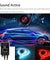 4 PCS RGB 48 LED Strip Neon Light Kit Under Car Tube Underglow Underbody System