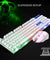 Computer Desktop Gaming Keyboard and Mouse Mechanical Feel LED Light Backlit