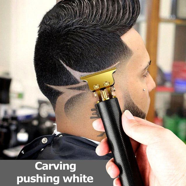 Pro Real Zero Gapped Cordless Clipper Electric Hair Trimmer Portable