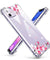 iPhone 11 Case Clear Flower Design Soft Flexible TPU Ultra Thin Shockproof