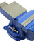 5" Heavy Duty Steel Bench Vise with Anvil Swivel Table Top Clamp Locking Base