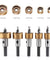 5PCS Hole Serration Kit HSS Steel Drill Bit Set Cutter Tool For Metal Wood Alloy