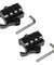 Set of 2 Quick Release Detach 1/2" Mini Riser QR Block Mounts For Picatinny Rail