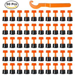 Reusable Anti-Lippage Tile Leveling System Positioning T-lock Floor Tool 50/200x