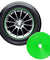 Car Wheel Hub Rim Edge Protector Ring Tire Guard Sticker Line Rubber Strip 26Ft