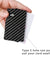 Men's RFID Blocking Slim Money Clip Carbon Fiber Wallet ID Credit Card Holder