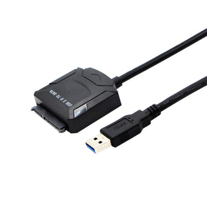 USB 3.0 to 2.5" SATA Universal Hard Drive Adapter Cable/UASP SATA to USB3.0 Blk