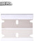 100 PCS Razor Blades Single Edge Extra Sharp Heat Treated Safety Knife Scrapers