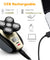 5-in-1 4D Rotary Electric Shaver Rechargeable Bald Head Shaver Beard Trimmer