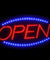 Animated Motion Running LED Business OPEN Sign +On/Off Switch / Bright Light