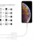 2PCS Dual 3.5mm Headphone & Charger 2 in 1 Adapter for iPhone 13 12 11 X MAX 8 7