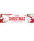 Large 6ft Merry Christmas Banner Sign Santa Claus Xmas Outdoor Garden Decoration