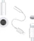 2 PCS 8-Pin to 3.5mm Headphone Jack Adapter for iPhone 13 12 11 X 7 8 X Xs Max