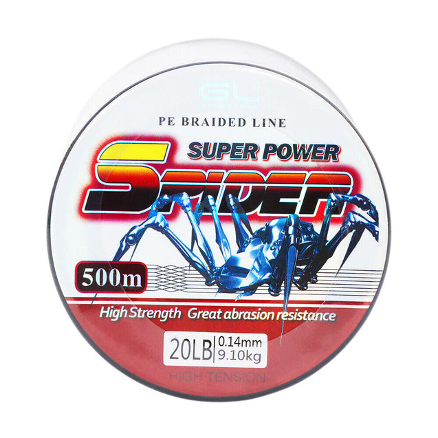 Super Strong 300-1000M PE Braided Fishing Line 10LB-50LB Multifilament PE Lines