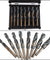 8 PCS HSS Cobalt Silver and Deming Drill Bits Set Large Size 9/16 inch to 1 inch