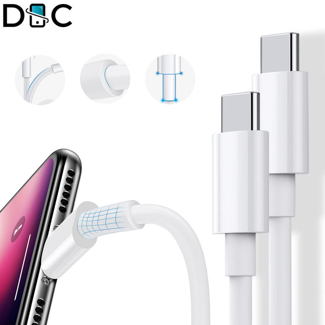 3x PD USB Type C 3FT Fast Charger Cable Cord USB C for iPhone 13 12 11 X Pro Max