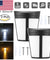 Solar Power 6LED Wall Mount Light Outdoor Garden Path Fence Yard Patio Lamp