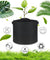 6 Pk Grow Bags Plant Fabric Pot Nursery Soil Bag with Handles Thickened Nonwoven