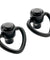 2 PCS D-Loop Quick Detach Set 1" Heavy Duty QD Sling Swivels with Push Button