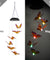 Color-Changing LED Solar Powered  Wind Chime Lights Yard Garden Decor