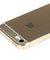 Gold Full Body Wrap Decal Skin Sticker + Stylus + Clear Cover for iPhone 5 5S