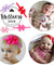 12Pcs Colors Newborn Baby Girl Headband Infant Toddler Bow Hair Band Accessories