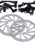 Bike Disc Brake Front & Rear Disc 160 mm Rotor Brake Kit for Mountain Bicycle