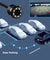 Car Rear View Backup Reverse Camera 170° CMOS 8 LED HD Night Vision Waterproof