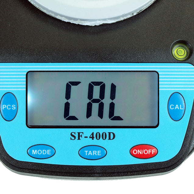 500g x 0.01g High Precision Digital Scale SF-400D2 Counting wit USB Wall Adapter