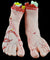 Halloween Decoration Blood Severed Limbs Hands Feet Horror Chop Shop Prop Party