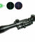 3-9X40 Rifle Scope illuminated Mil Dot Reticle With Green Laser Sight