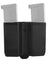 Double Stack Magazine Pouch Belt Mag Holster for 9mm/.40 cal/.357