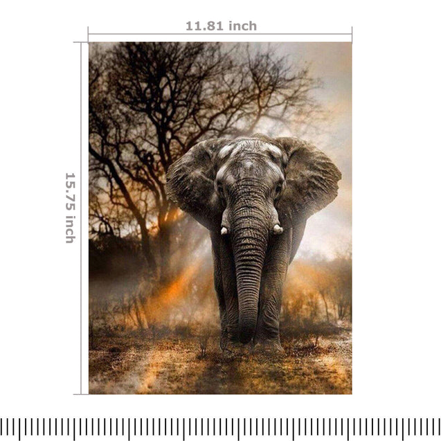 12" x 16" 5D DIY Diamond Painting Cross Stitch Art Painting w/ Accessories Kits
